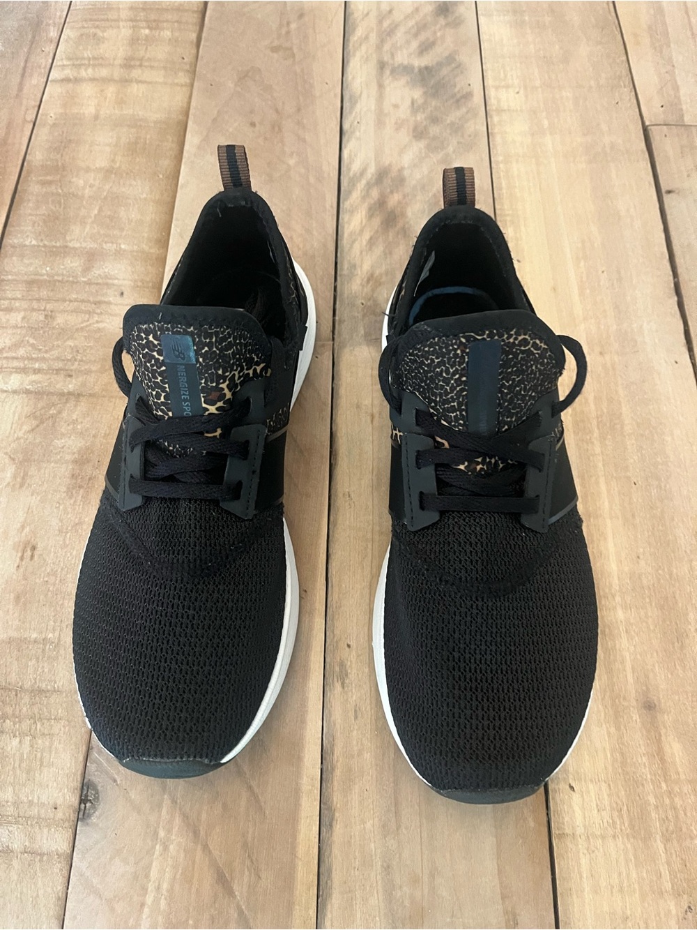 New Balance Fuelcore Nergize Sport V1 Training Shoes in Black Leopard Size 9